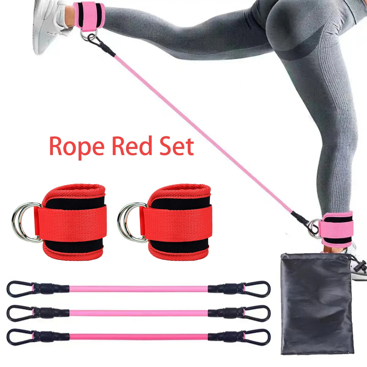 Ankle Straps & Resistance Rope