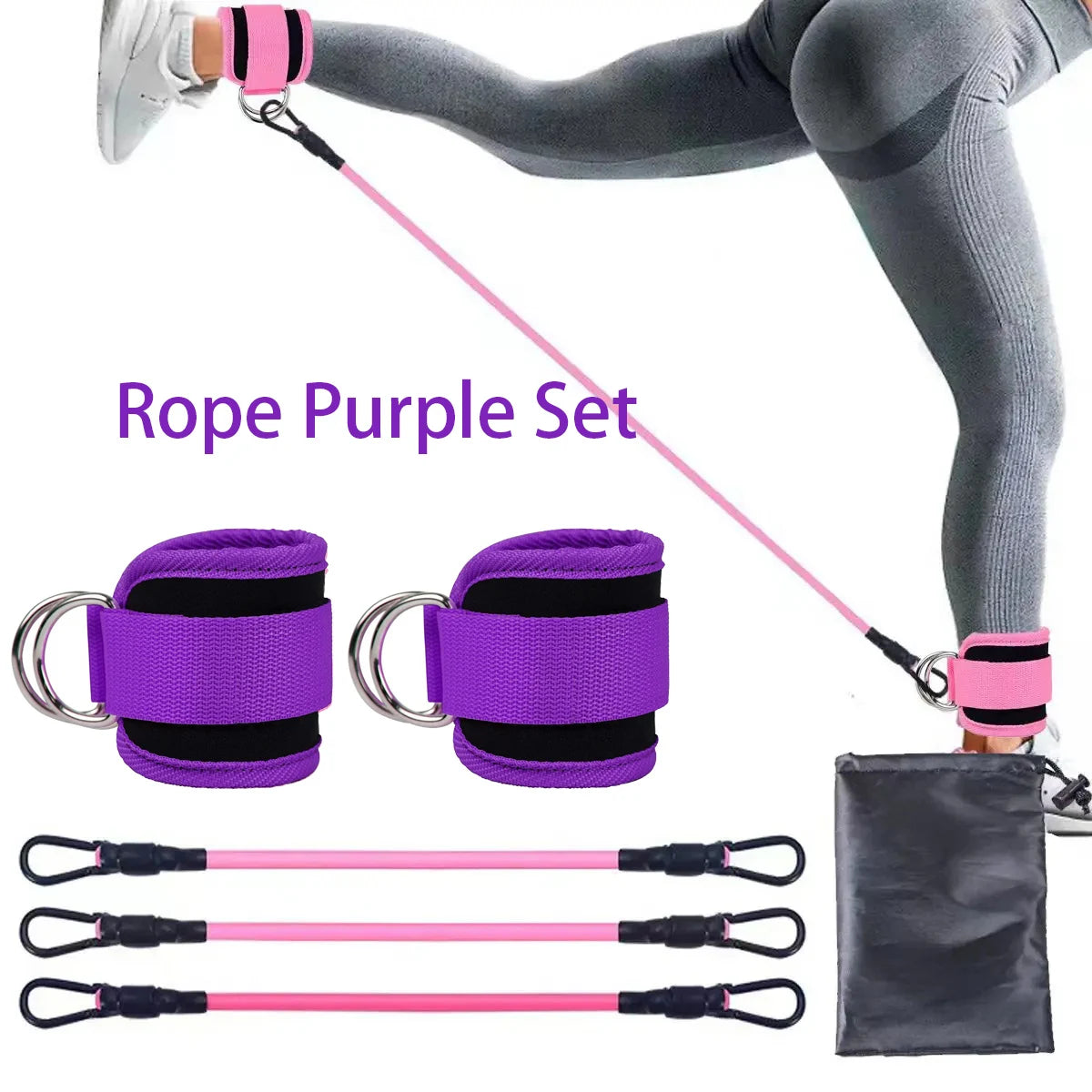 Ankle Straps & Resistance Rope